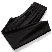 Summer New Men'S Casual Pants Pure Color Mulberry Silk Knitted Pants - MRSLM
