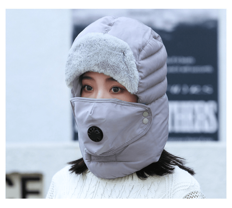 cold-proof cotton ear protection hat, view 6 - MRSLM