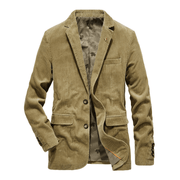 casual plain lapel blazer, view 4 - MRSLM