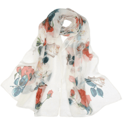 lotus pond thin scarf, view 3 - MRSLM