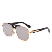 men's pilot mirrored sunglasses, view 2 - MRSLM