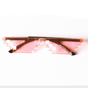 mosaic pixel costume sunglasses, view 3 - MRSLM
