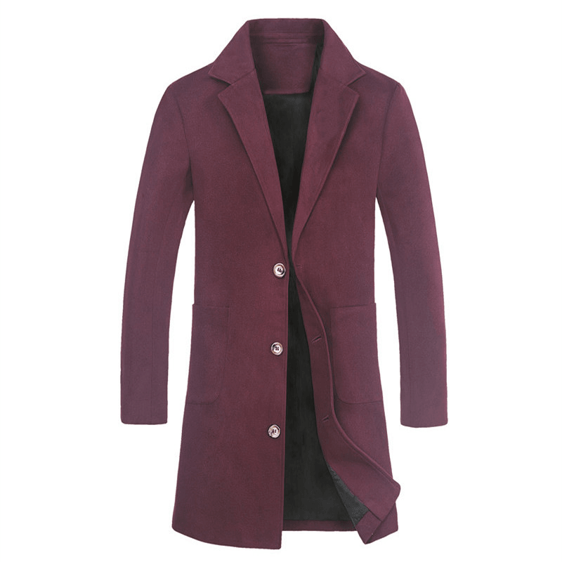 mid-length single-breasted jacket - MRSLM