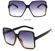 Women's square goggle sunglasses, view 3 - MRSLM