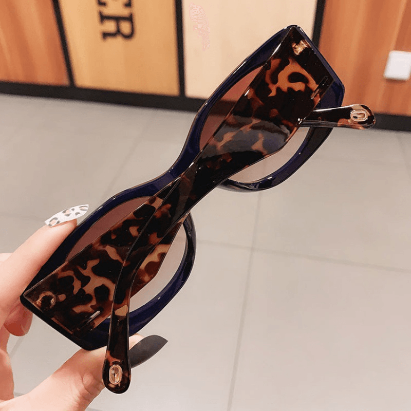 women's vintage steampunk square sunglasses, view 4 - MRSLM