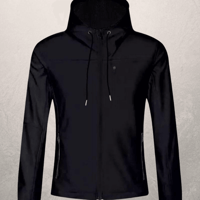 men's zip hooded jacket, view 5 - MRSLM