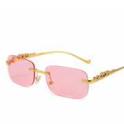 frameless square sunglasses, view 4 - MRSLM