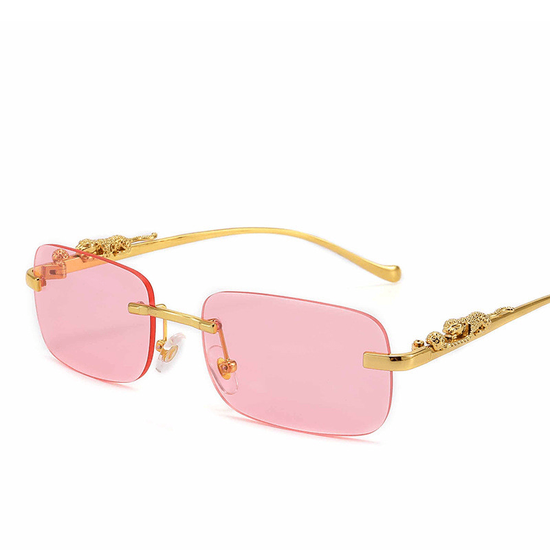 frameless square sunglasses, view 4 - MRSLM