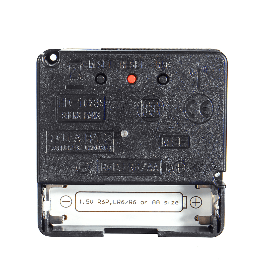 Atomic Radio Controlled Silent Clock Movement DIY Kit for UK MSF Signal Hands - MRSLM