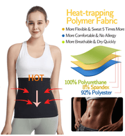 Casual black waist belt, view 5 - MRSLM