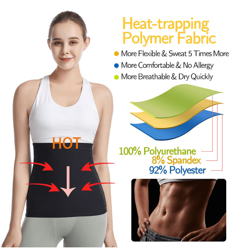 Casual black waist belt, view 5 - MRSLM