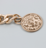 simple metal waist chain, view 3 - MRSLM