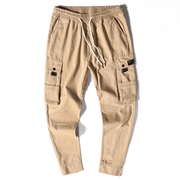 men's loose multi-pocket overalls, view 5 - MRSLM