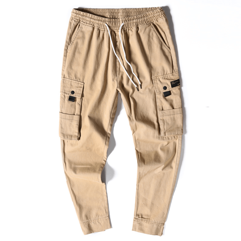 men's loose multi-pocket overalls, view 5 - MRSLM