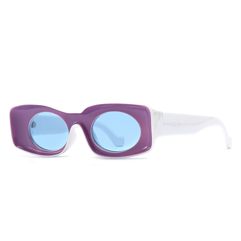 small square diamond sunglasses, view 4 - MRSLM