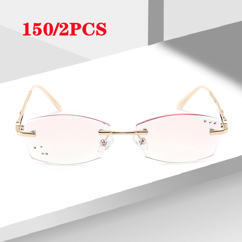 Women's rimless reading glasses, view 7 - MRSLM