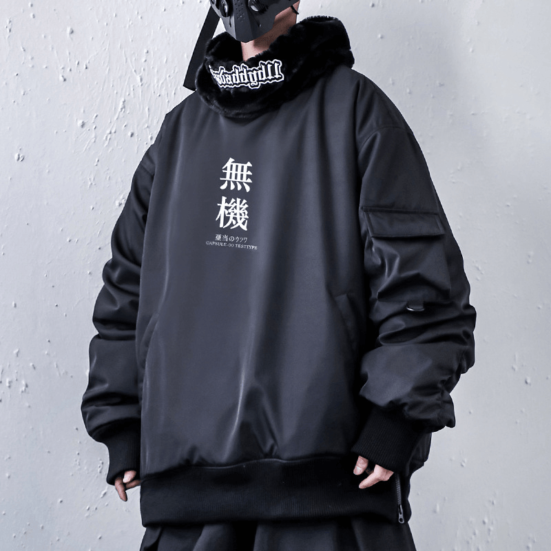 men's loose padded jacket, view 3 - MRSLM