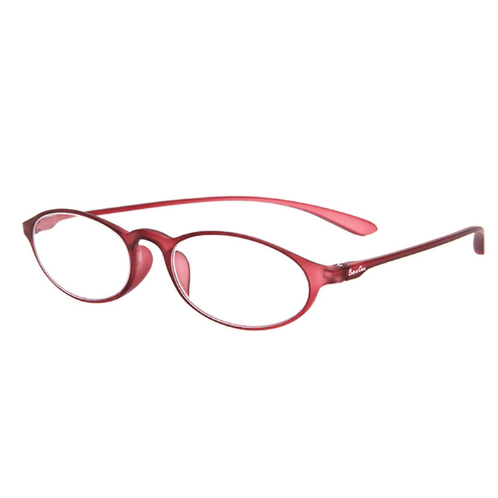 Mens Women TR90 Light Weight Resin Reading Glasses Foldable Presbyopic Glasses - MRSLM