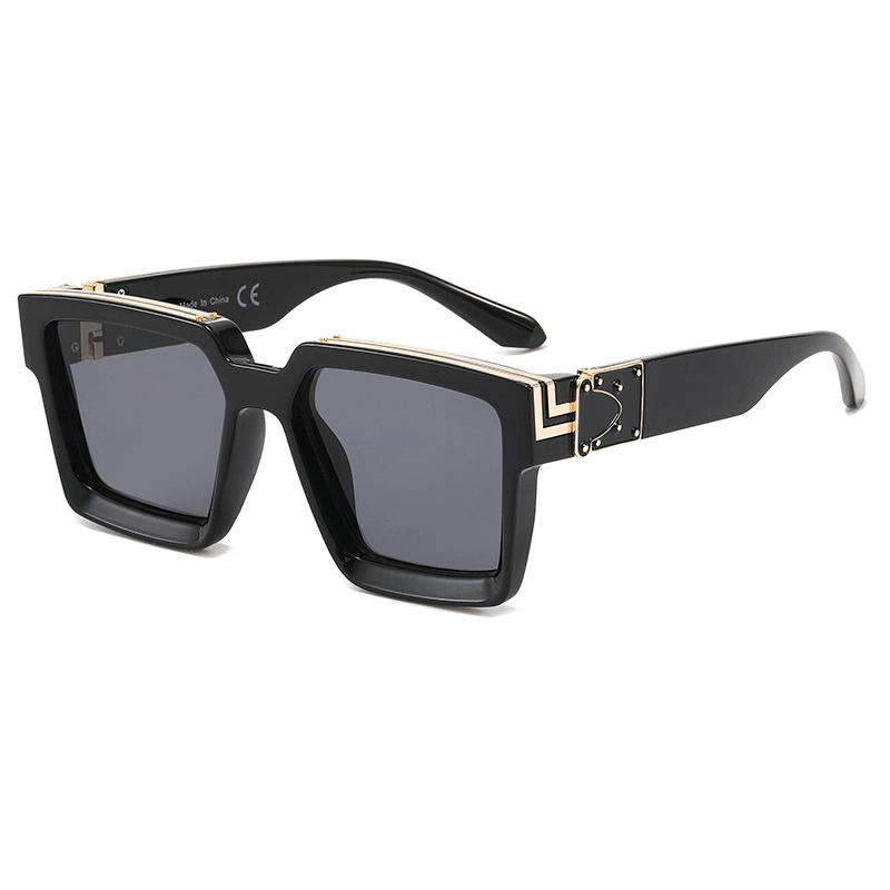 women's square frame sunglasses, view 7 - MRSLM