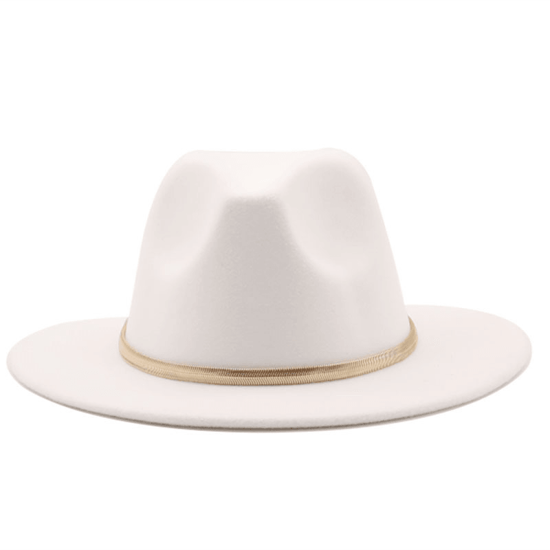 Fashion Autumn and Winter Men's and Women's Woolen Top Hat Jazz