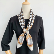 women's mulberry silk twill square scarf - MRSLM