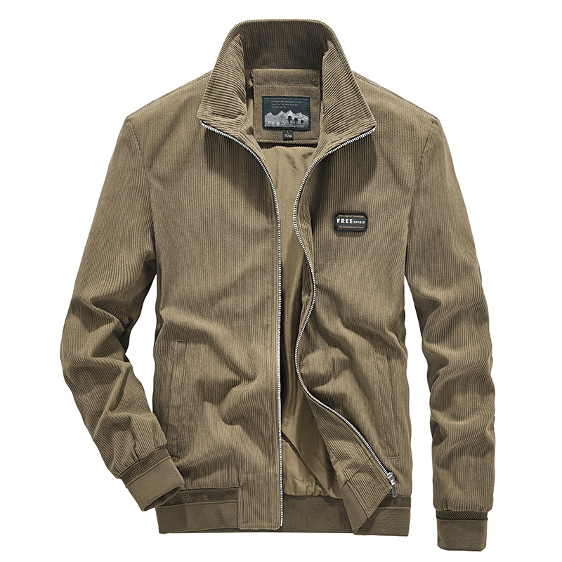 Men's casual corduroy jacket, view 5 - MRSLM