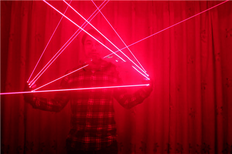 LED laser gloves for dance performance, view 4 - MRSLM