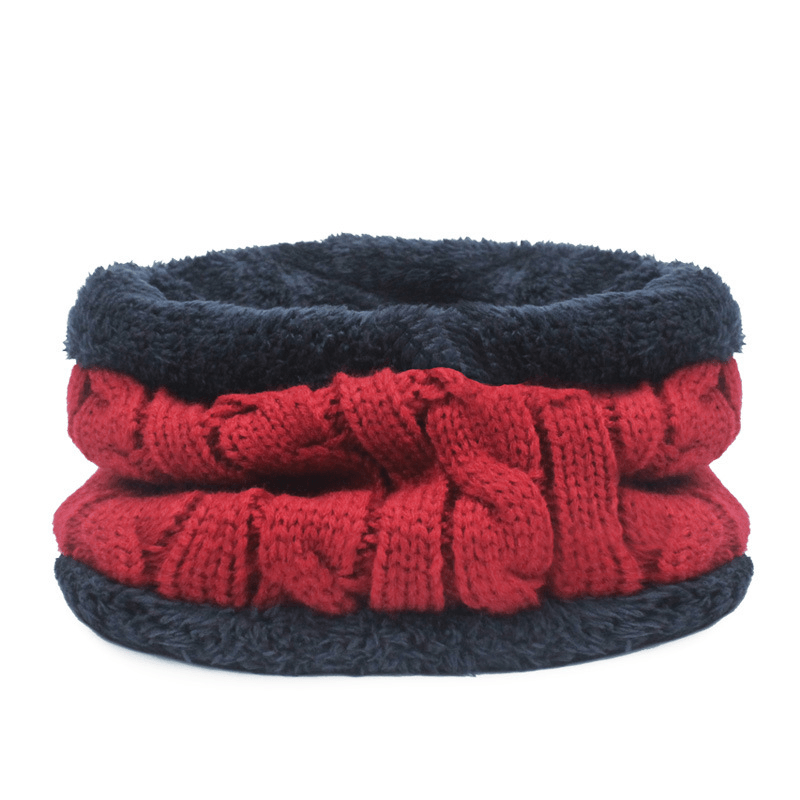 Knitted wool hat and scarf set, view 13 - MRSLM
