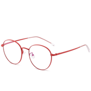 Metal full frame flat mirror glasses, view 5 - MRSLM