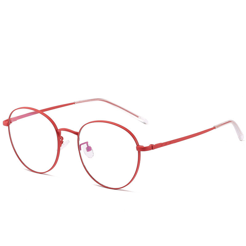 Metal full frame flat mirror glasses, view 5 - MRSLM