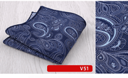 men's floral pocket square, view 3 - MRSLM