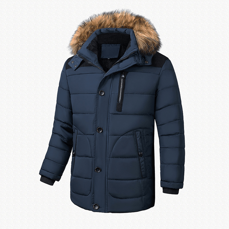 men's padded warm jacket, view 4 - MRSLM