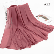 women's chiffon hijab headscarf, view 27 - MRSLM