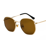 Irregular metal frame sunglasses, view 5 - MRSLM