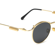 retro round polarized sunglasses, view 10 - MRSLM