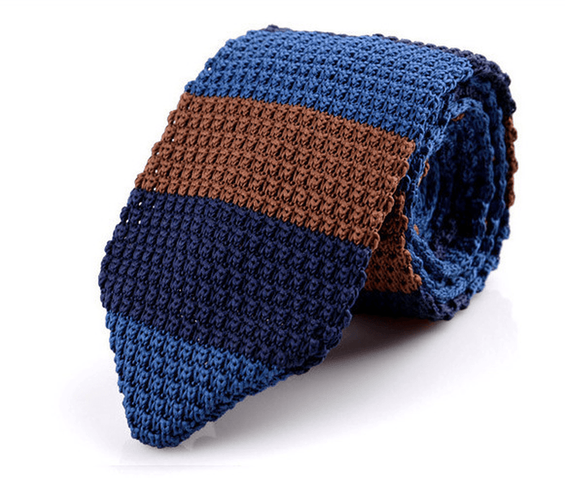 men's striped retro necktie, view 7 - MRSLM