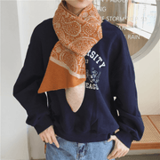 Cashew flower knit scarf, view 2 - MRSLM