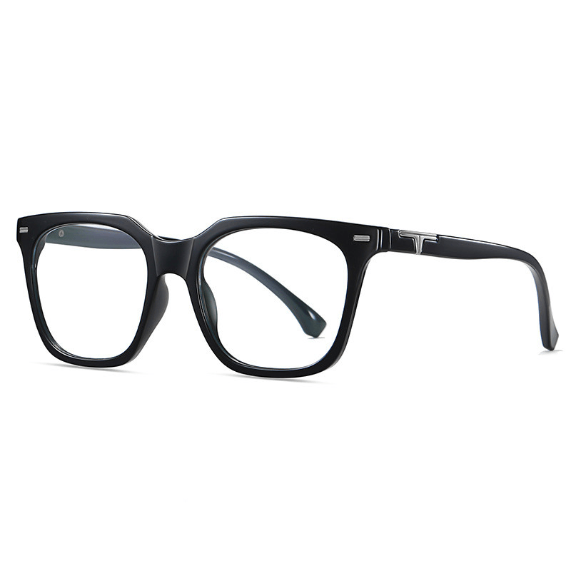 retro big frame flat mirror glasses, view 5 - MRSLM