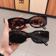 women's vintage steampunk square sunglasses, view 2 - MRSLM
