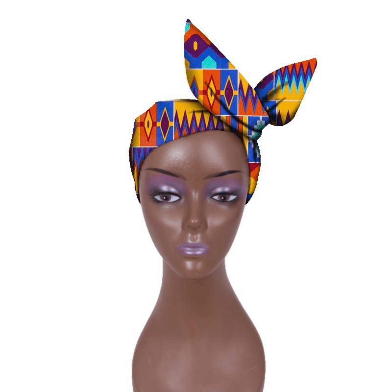 batik cloth headband, view 6 - MRSLM