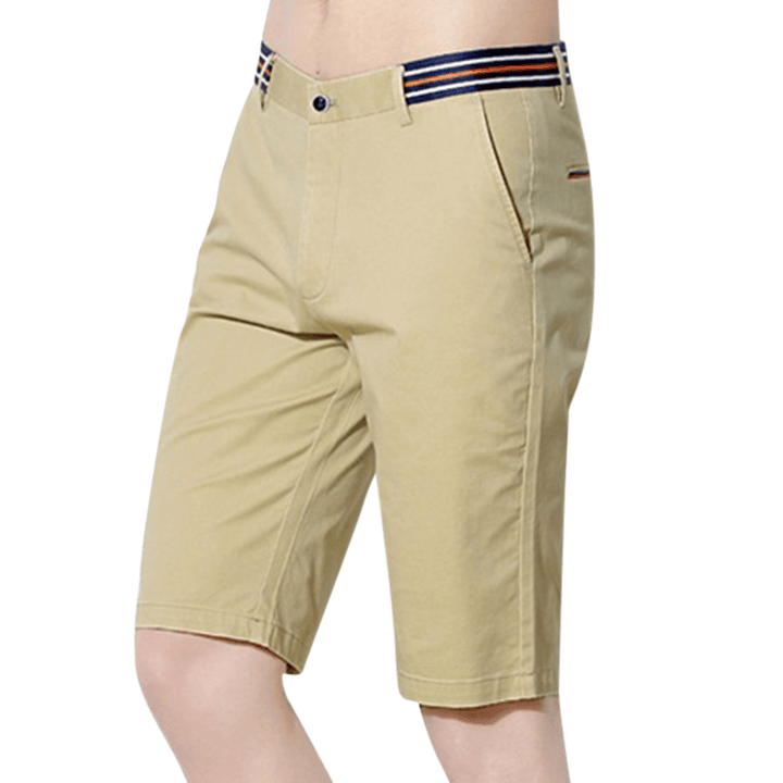 Summer Cotton Knee-Length Outdoor Cargo Pants for Men - MRSLM