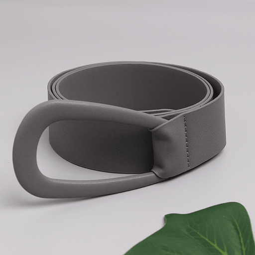long double-sided PU leather belt, view 4 - MRSLM
