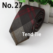 men's ultra-narrow wool tie, view 28 - MRSLM