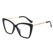 Women's big full frame fashion glasses, view 3 - MRSLM