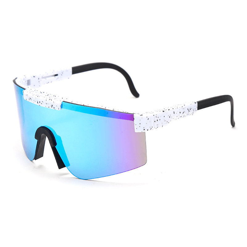Colorful mirror film sports sunglasses, view 6 - MRSLM
