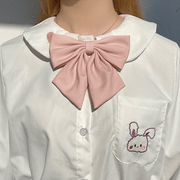women's collegiate bow tie, view 3 - MRSLM