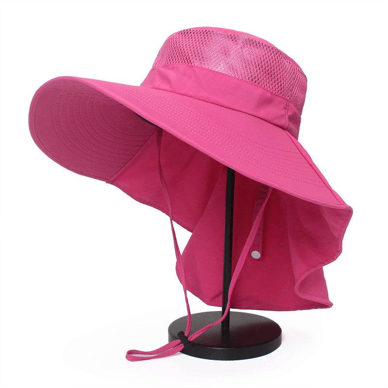 men's cotton wide brim fisherman hat, view 7 - MRSLM