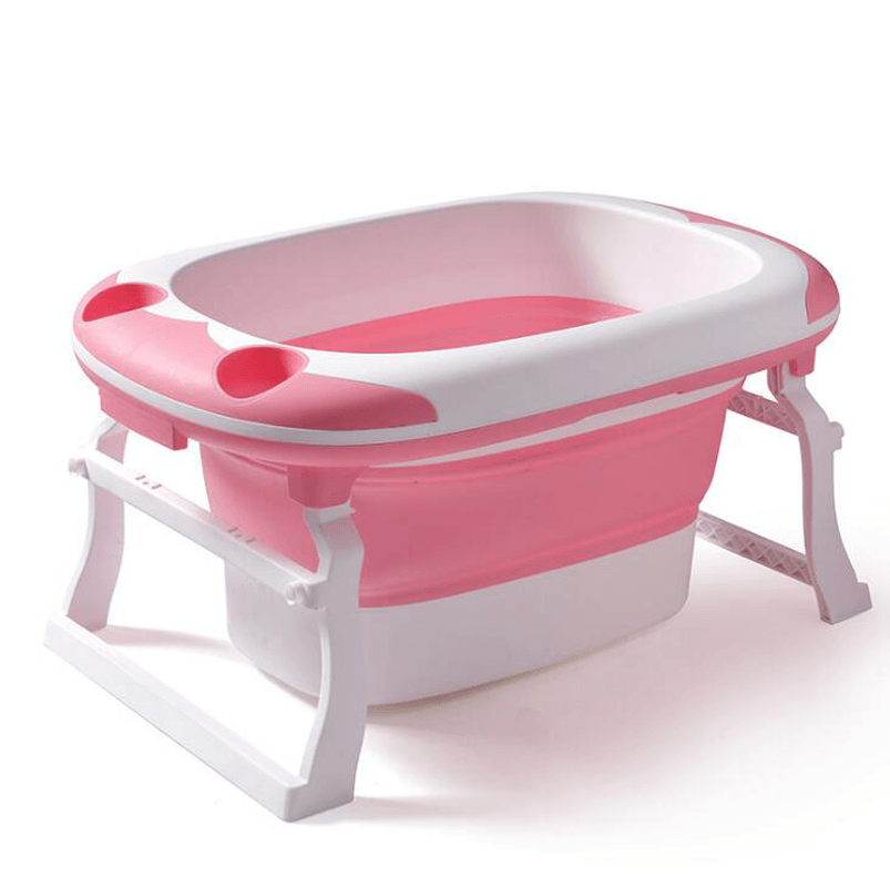 Baby Folding Tub Large Can Sit Thick Bath Tub - MRSLM