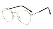 Irregular round metal frame glasses, view 3 - MRSLM