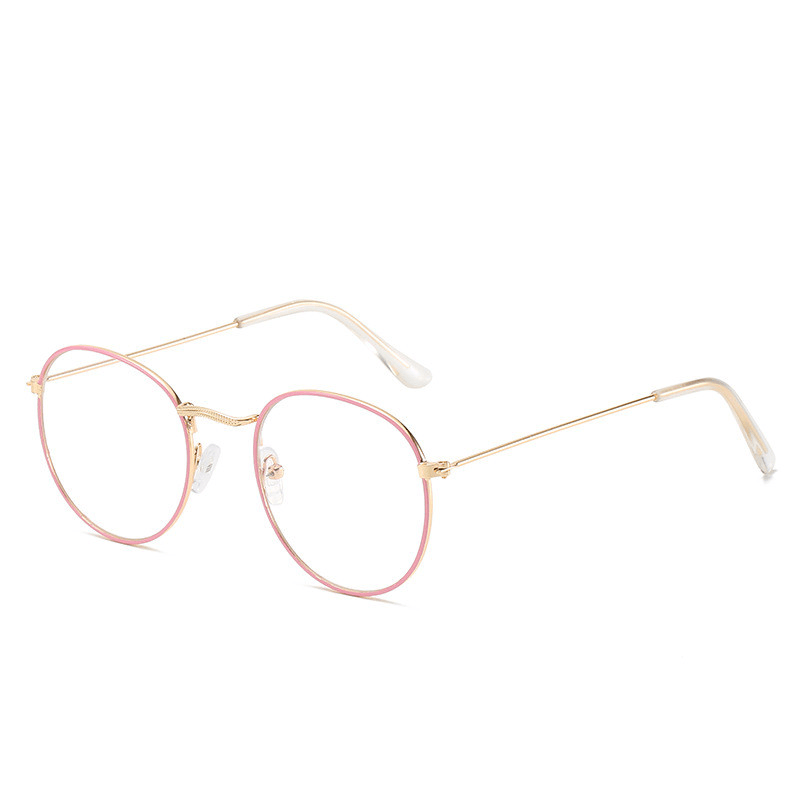 vintage round metal frame glasses, view 7 - MRSLM
